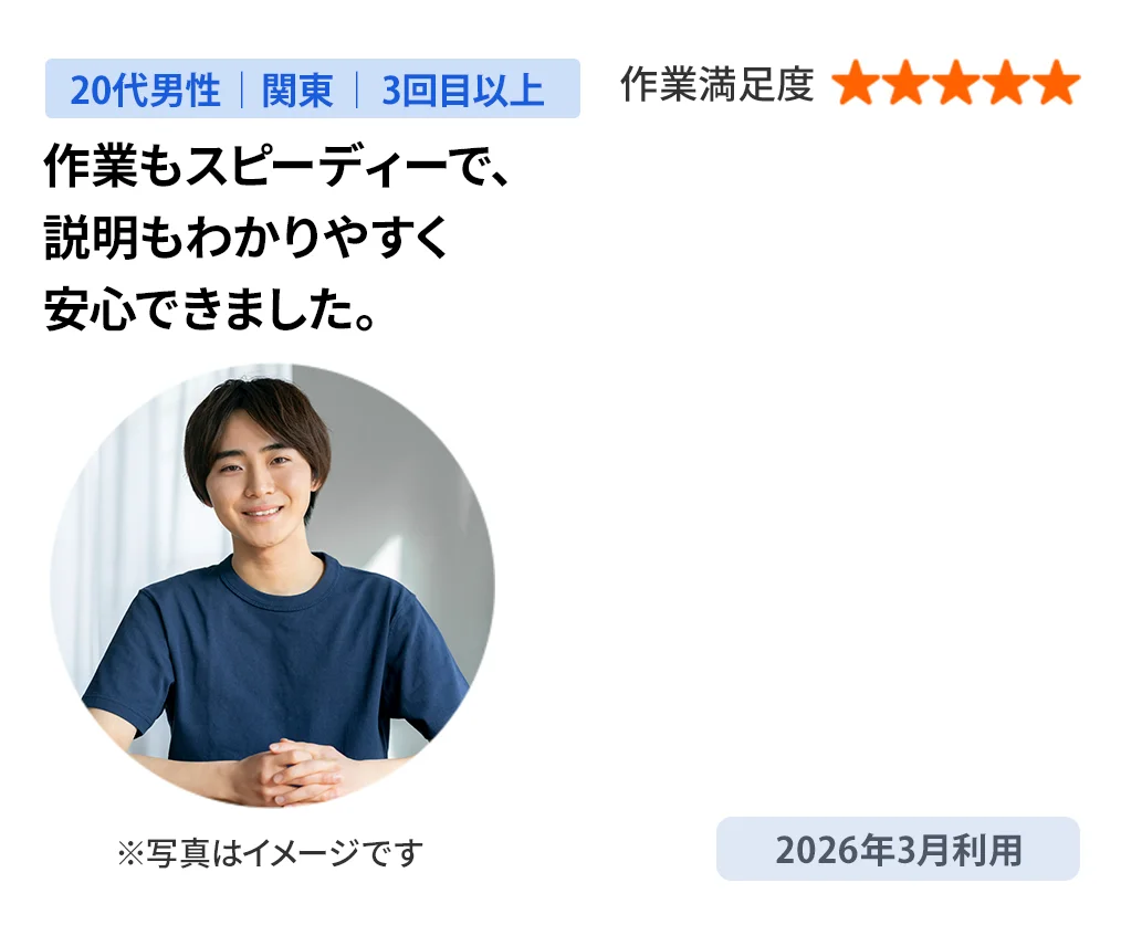 お客様の感想