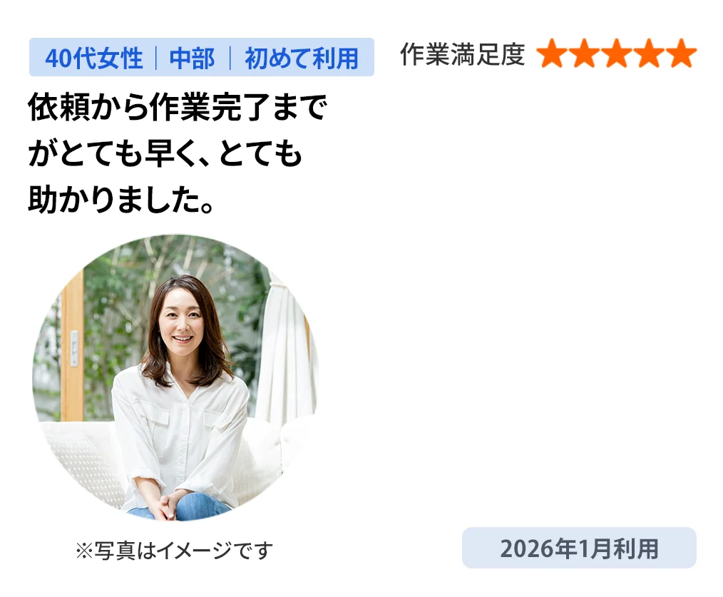 お客様の感想